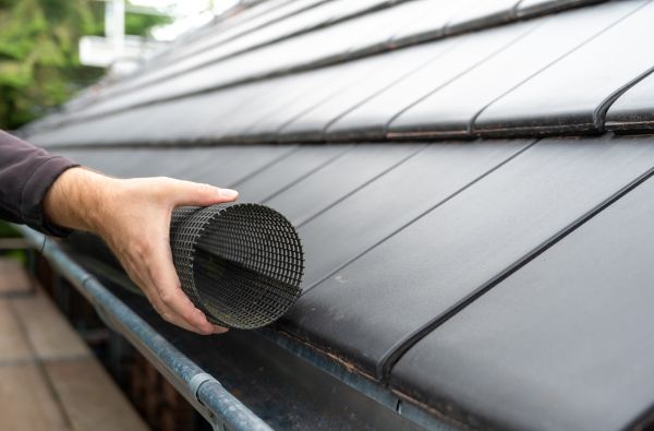 Gutter Mesh Installation in Summerfield